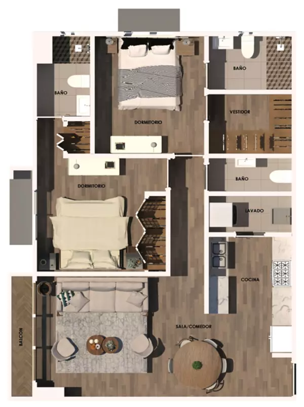 apartamentos - Apartamentos en venta en zona universitaria 4