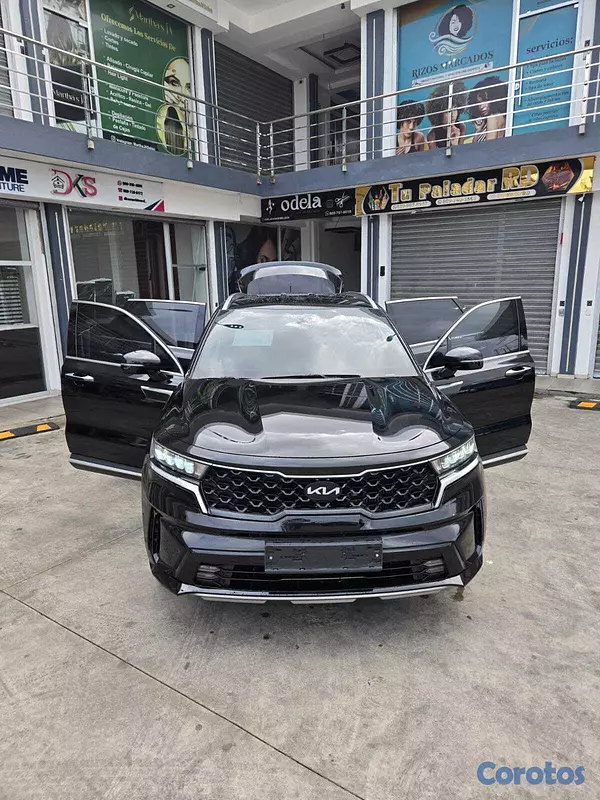 jeepetas y camionetas - KIA SORENTO SX 2021 NEGRO GASOLINA 7