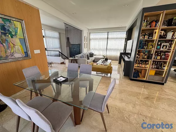 apartamentos - vendo Ph ensanche naco tres habitaciones con naco 4 parqueo terraza family balcó 4