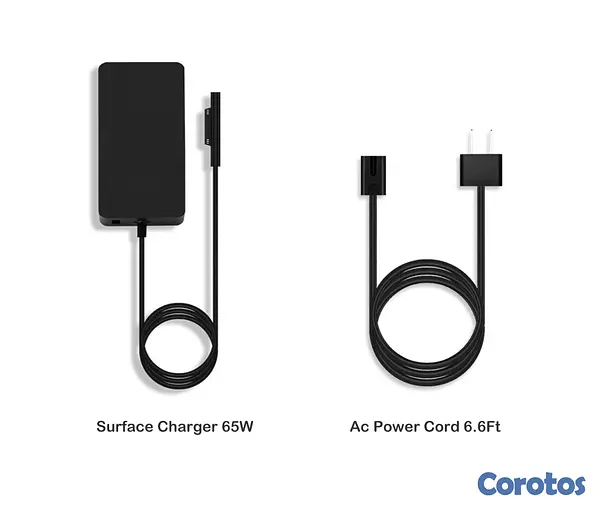 otros electronicos - Laptop Charger 65W Adapter Compatible for Microsoft Surface Pro 9/8/X/7/6/5/4/3 2