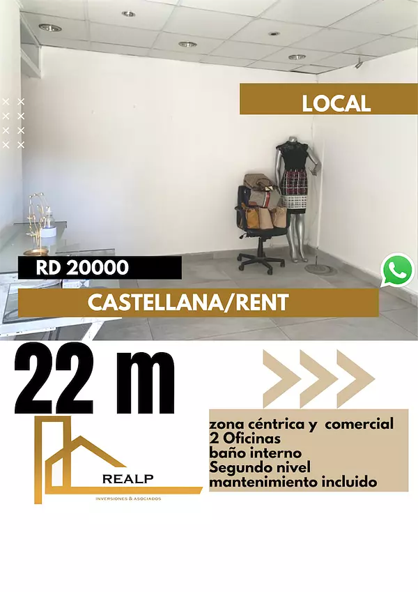 oficinas y locales comerciales - Local céntrico castellana 1