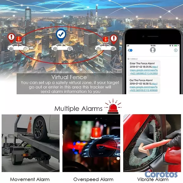accesorios para vehiculos - 📡 Rastreador GPS Tipo Relay – Localizador Vehicula 8