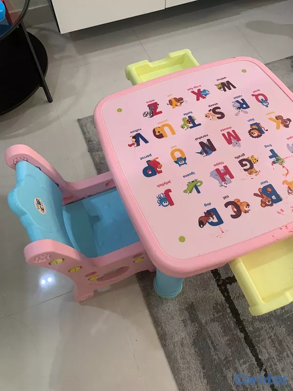 coches y sillas - Juego Mesa y sillas educativa  4