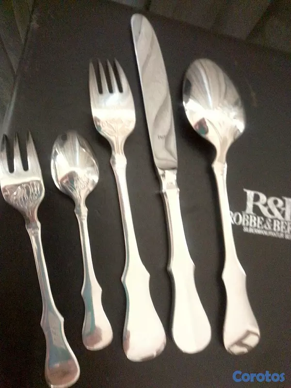 cocina - Juego de cubiertos en plata 30 piezas 5