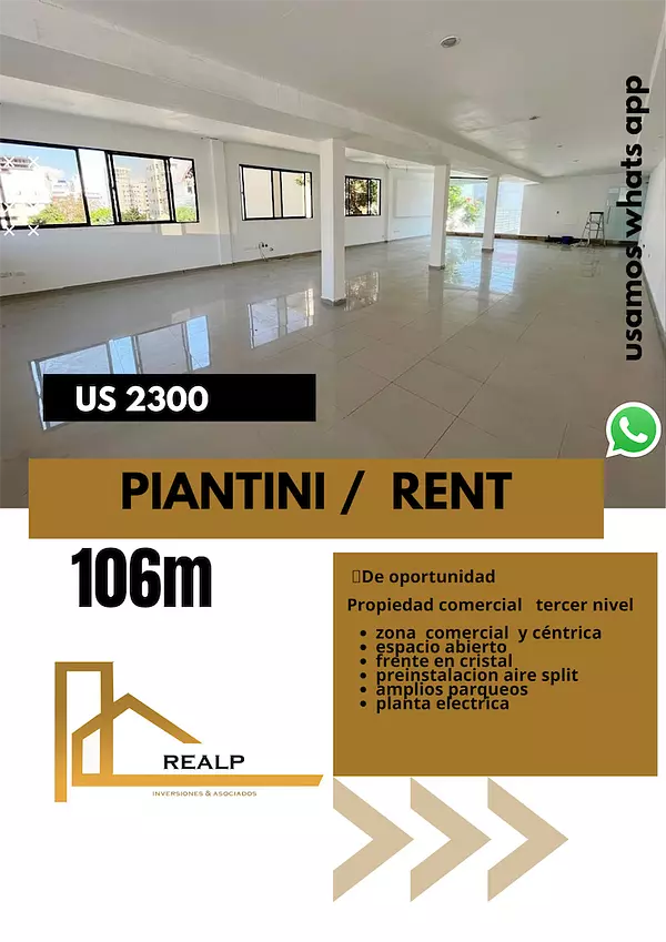 oficinas y locales comerciales - Local en piantini 1