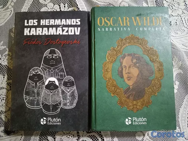 libros y revistas - Combo libros clásicos: Dostoyevski + Oscar Wilde Narrativa completa, buen estado 2