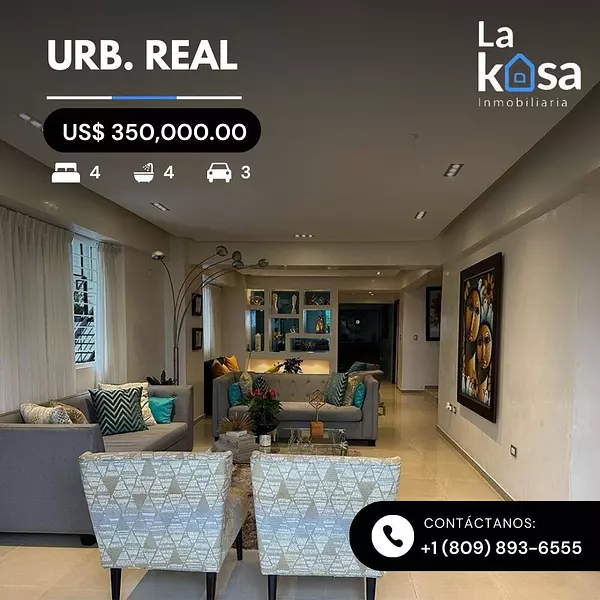 penthouses - Se vende apartamento tipo PH en Urbanización Real 1