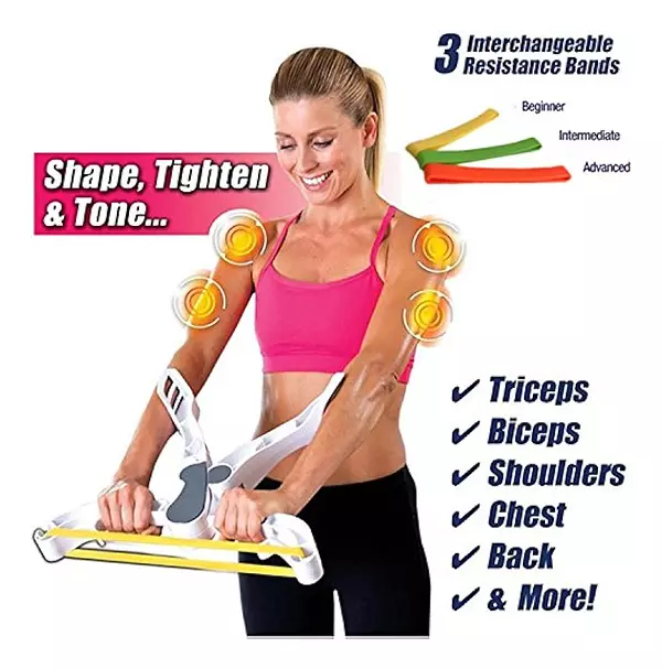 Salud y Equipamiento Médico - 3 Pack Power Resistance Band Fit Para La Parte Superior Del 3