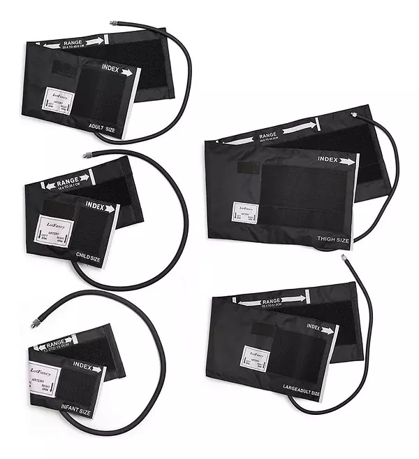 Salud y Equipamiento Médico - Tensiometro Manual De Presión Arterial Kit Manguito X 5 4