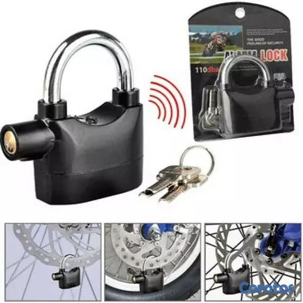 decoración y accesorios - candado alarma 2