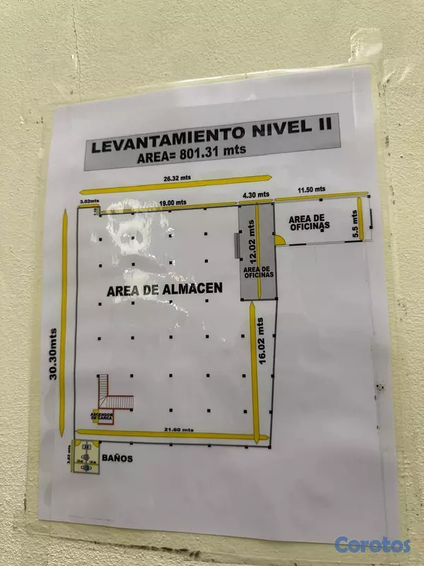 oficinas y locales comerciales - 🔵 Alquilo Nave Industrial 1,600 Mts en la Aut. Dua 16