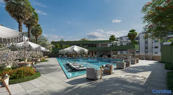 apartamentos - venta de apartamento con piscina en la Jacobo MAJLUTA con piscina  7