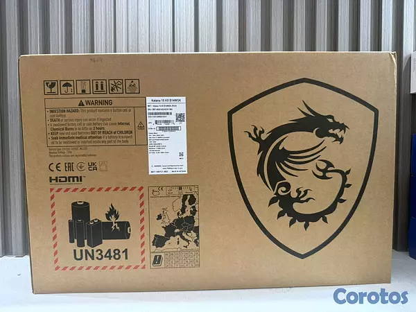computadoras y laptops - Disponible  laptop  MSI Katana  15 HX B14WGK  Intel core i7 -14650HX procesador  2