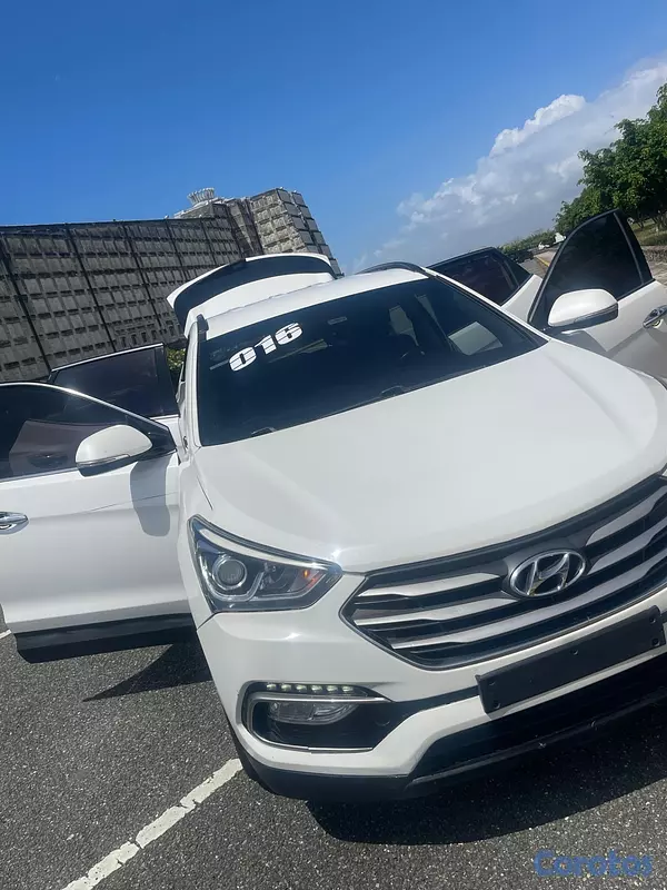 jeepetas y camionetas - Hyundai Santa Fe 2016 CRDI TURBO DIESEL 8