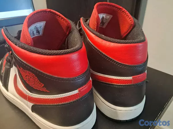 zapatos para hombre - Nike Air Jordan 1 Mid Gym Red/Black/White Size 10 US o 41-42  2