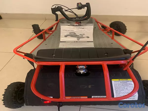 accesorios - Carro eléctrico a todo terreno para niña/o hasta 12 años aprox , casi nuevo .  4