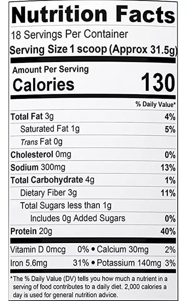 Salud y Equipamiento Médico - Proteina Vegana 567g Chocolate 2