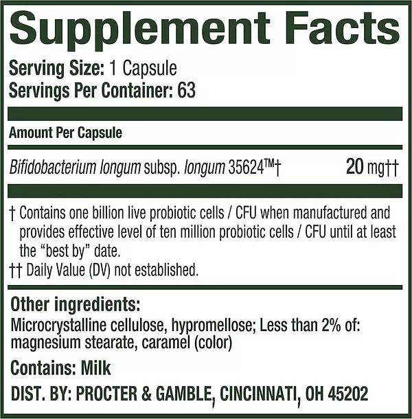 Salud y Equipamiento Médico - Probiotico Pro Formula Align - Uni - Unidad A $6395 2