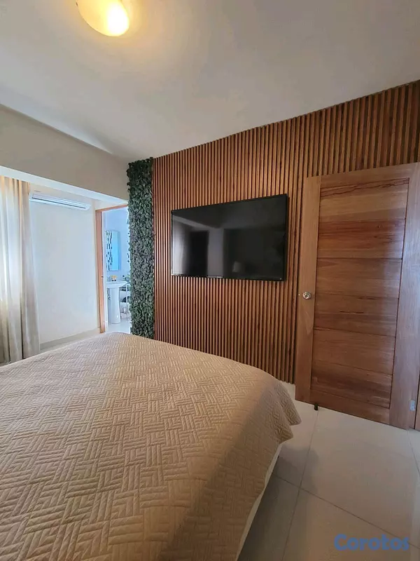 apartamentos - Apartamento en Alquiler Amueblado Detrás de la Embajada Americana  2
