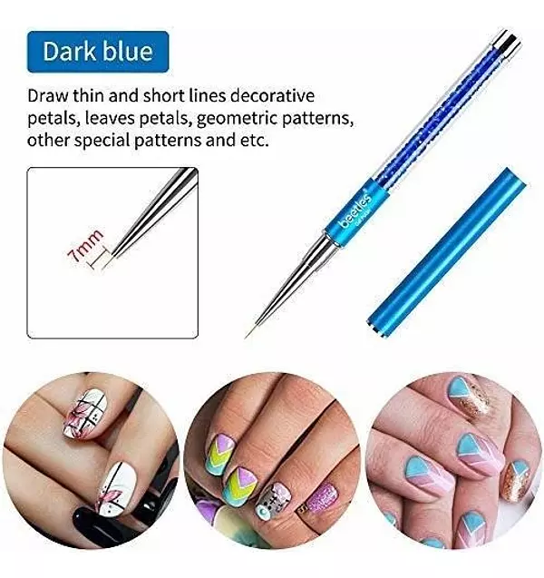 Salud y Equipamiento Médico - Juego De 5 Pinceles Para Decoracion De Uñas 4