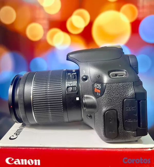 camaras y audio - Camara Canon T3i Con sus accesorios y garantía.  2