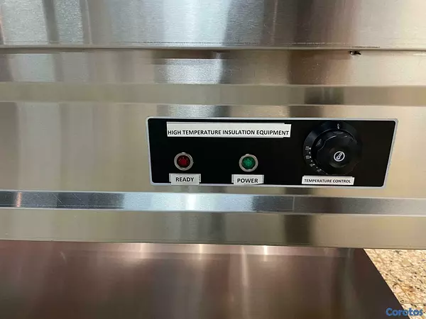 equipos profesionales - Baño maria vitrina exhibidora a vapor electrica 8