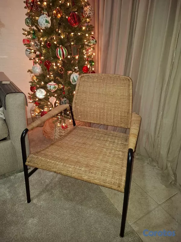 muebles y colchones - Sillon en Ratan ikea 2
