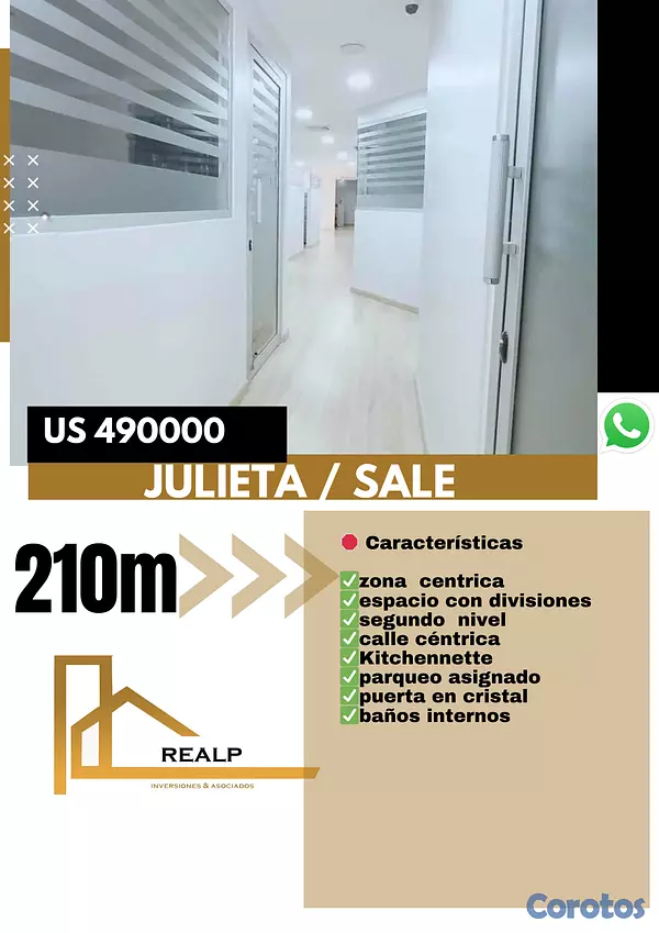 oficinas y locales comerciales - Local en la Julieta morales en venta  1
