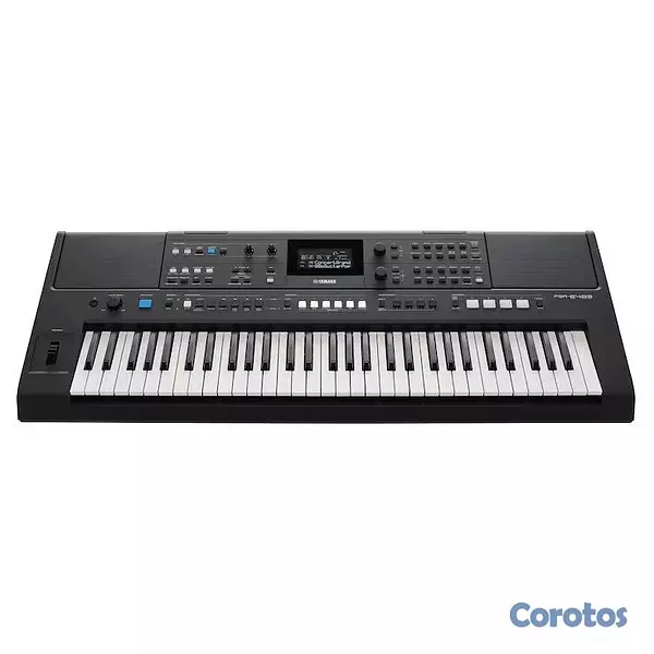 instrumentos musicales - Piano Yamaha Psr-E483 NUEVO 2025 - Incluye: atril  7