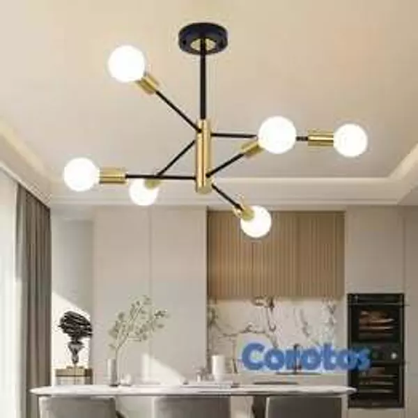 decoración y accesorios - Lámpara Moderna Sputnik Techo 6 Luces – Diseño Dec 1