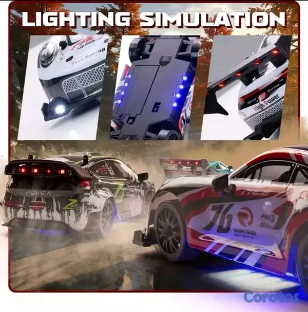 juguetes - Carro drift 4WD de control remoto 6