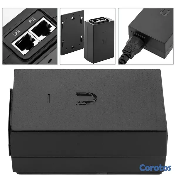 computadoras y laptops - UBIQUITI POE-48-24W POWER OVER ETHERNET INJECTOR - 110 V AC, 220 V AC INPUT - 48 2