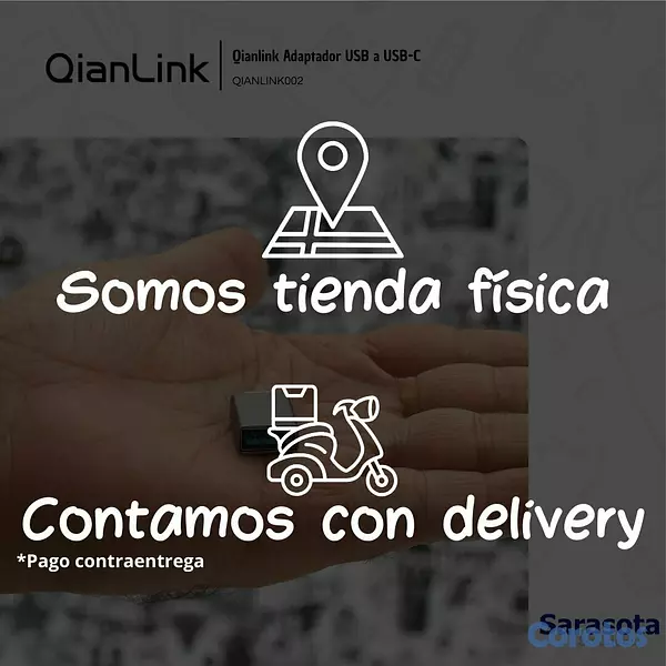 accesorios para electronica - Qianlink Adaptador USB a USB-C 4