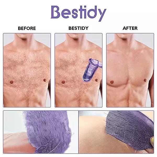 salud y belleza - Kit de depilacion bestidy Horno de Cera + 4 fundas de cera. Calentador depilar 6