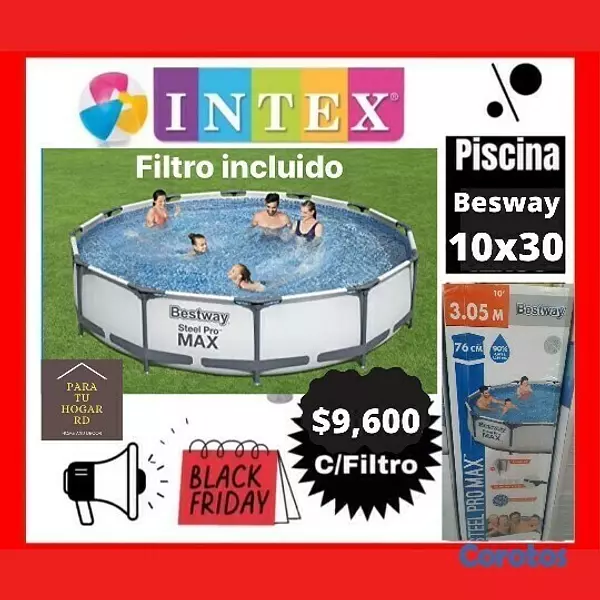 herramientas, jardines y exterior - Piscinas en Santiago, ofertas en todas las medidas y modelo tienes que tener una 1