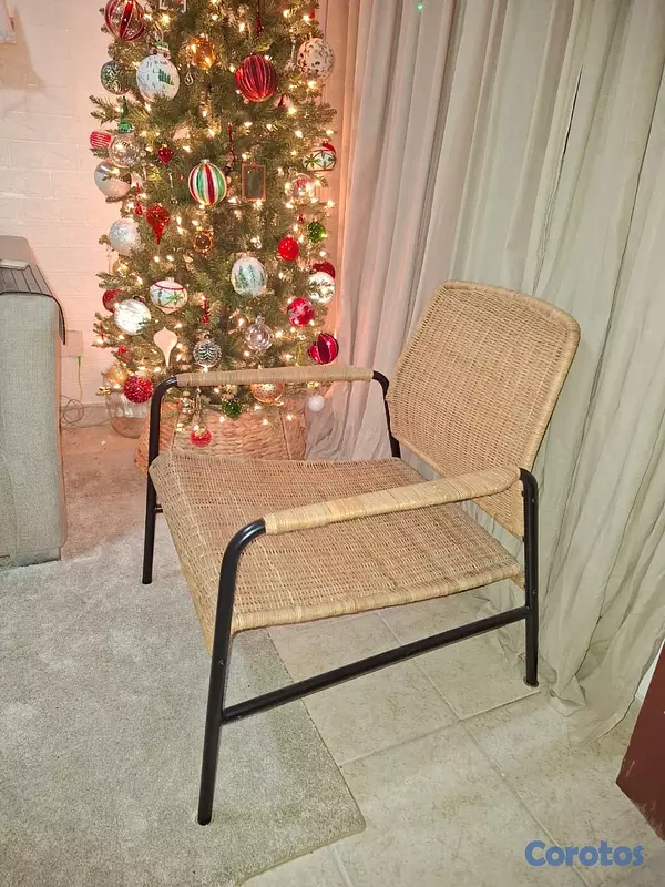 muebles y colchones - Sillon en Ratan ikea 3