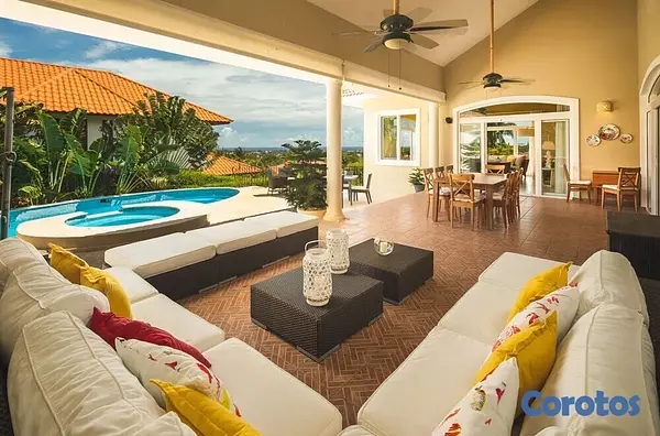 casas - Casa Amueblado en Sosua Puerto Plata proyecto Exclusivo privado vista al mar 3