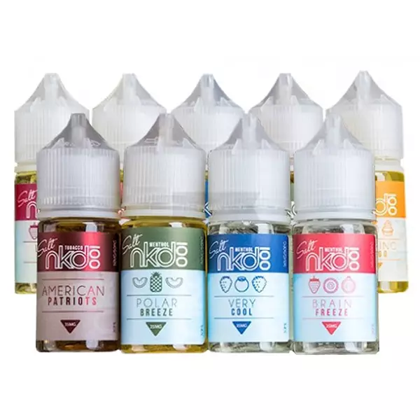 hobby y coleccion - Liquido SAL Salt Naked 100 Nkd Liquid Eliquid Sabores Surtidos 2