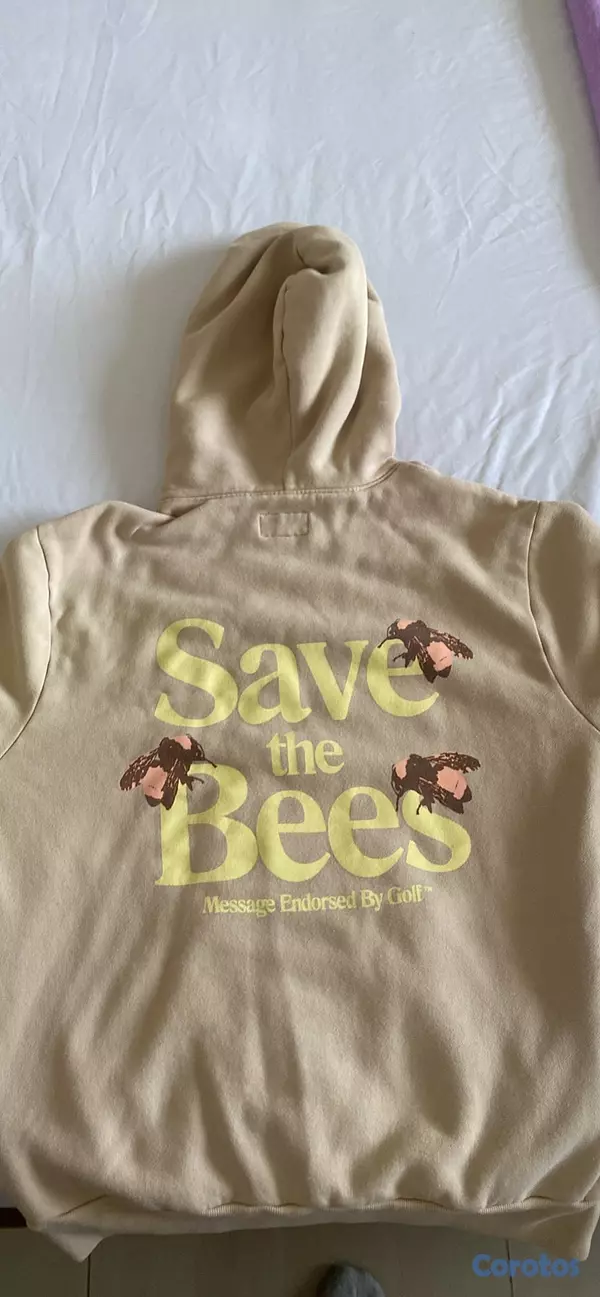 ropa para hombre - Abrigo save the bees merch oficial de tyler the creator 2