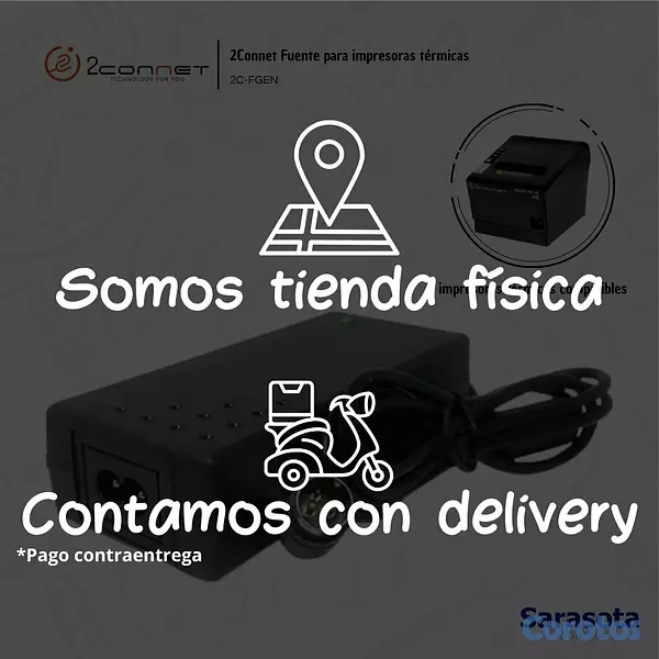 accesorios para electronica - 2Connet Fuente Impresora 24V-2.5A Universal 3