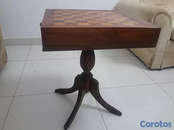 Artículos Deportivos - Vendo mesa de ajedrez con dos gavetas 3