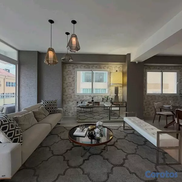 apartamentos - alquilo departamento amueblado en la esmeralda piso alto con ascensor  3