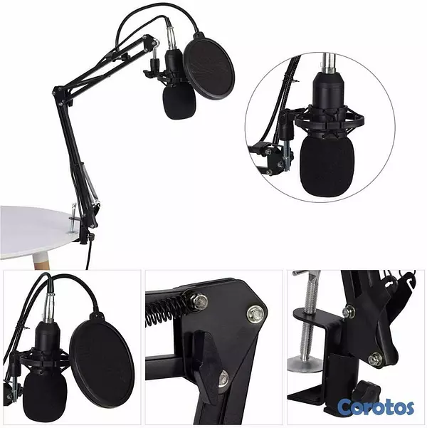 equipos profesionales - Micrófono Condensador Profesional de estudio 5