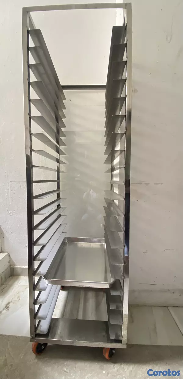 equipos profesionales - 🥐✨ CARRITOS DE 20 EN ACERO INOXIDABLE CAL 16 2