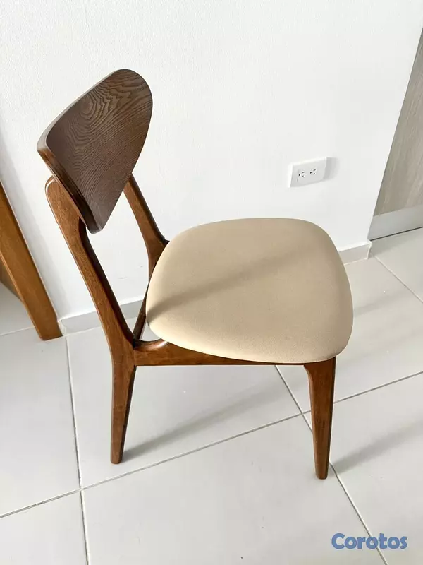 muebles y colchones - COMEDOR CON CUATRO SILLAS ILUMEL 4