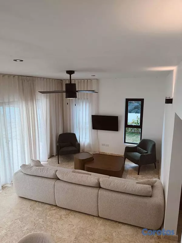 casas vacacionales y villas - Las Terrenas - La Bonita - Villa amueblada de 5 habitaciones con piscina
 6