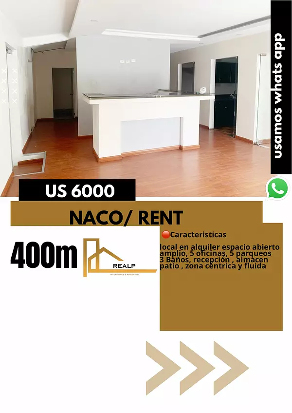 oficinas y locales comerciales - Local en naco céntrico  1