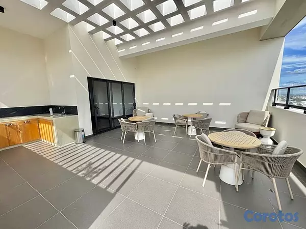 apartamentos - alquiló ensanche naco piso 7 tres habitaciones con su baño dos parqueos  16