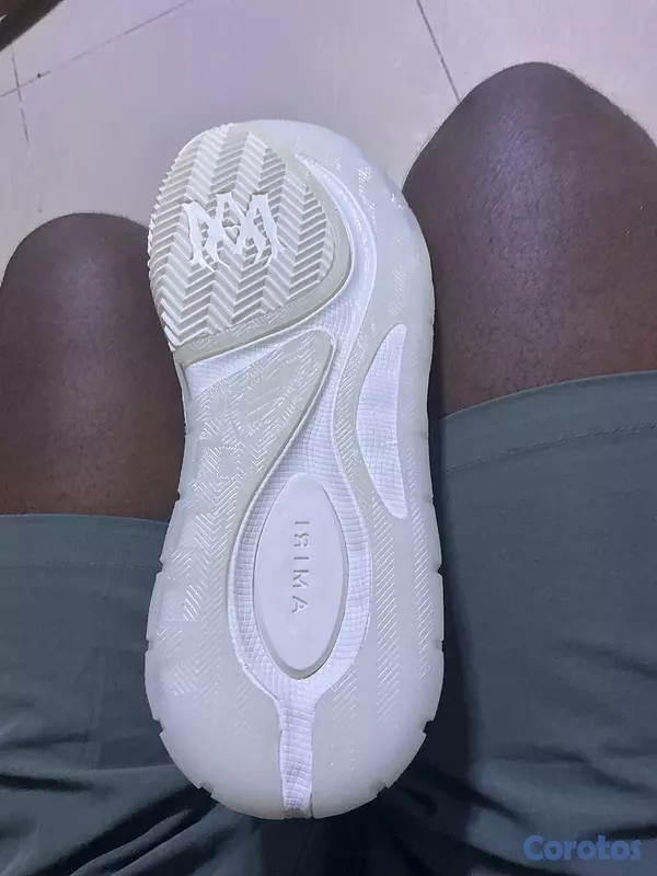 zapatos para hombre - Zapatillas Amiri MA-1 Blancas Decoradas con Cristales para Hombre 5