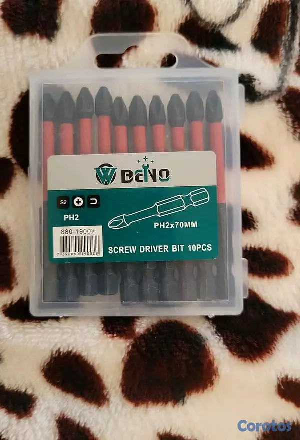 equipos profesionales - 🔧Juego de 10 Puntas PH2 x 70mm Acero S2 para Taladro y Destornillador Eléctrico 2